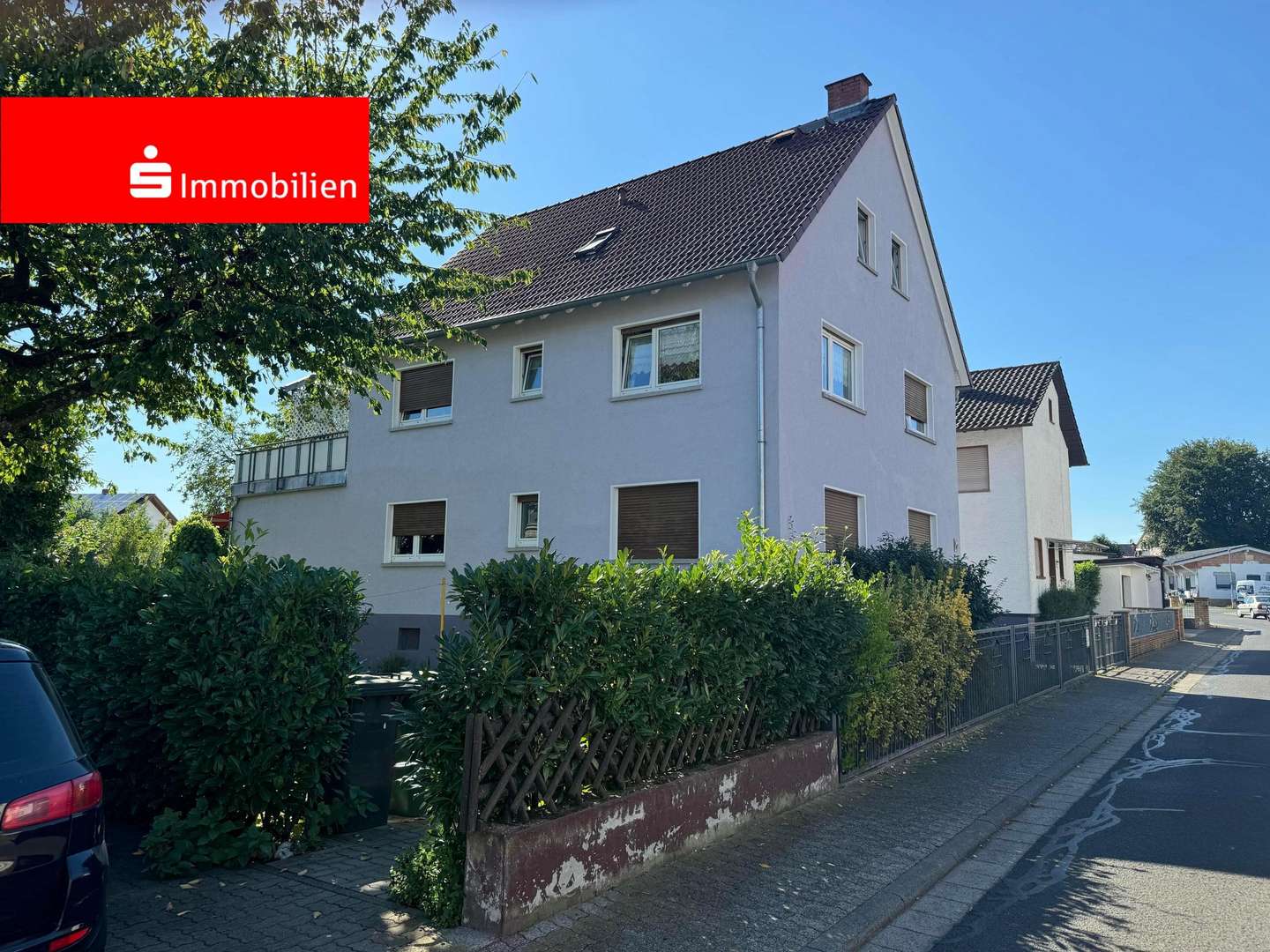 Ansicht Strassenseite - Etagenwohnung in 63543 Neuberg mit 76m² kaufen