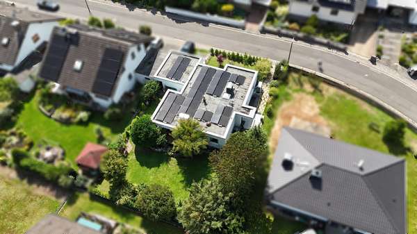 Drohnenaufnahme - Bungalow in 63543 Neuberg mit 181m² kaufen