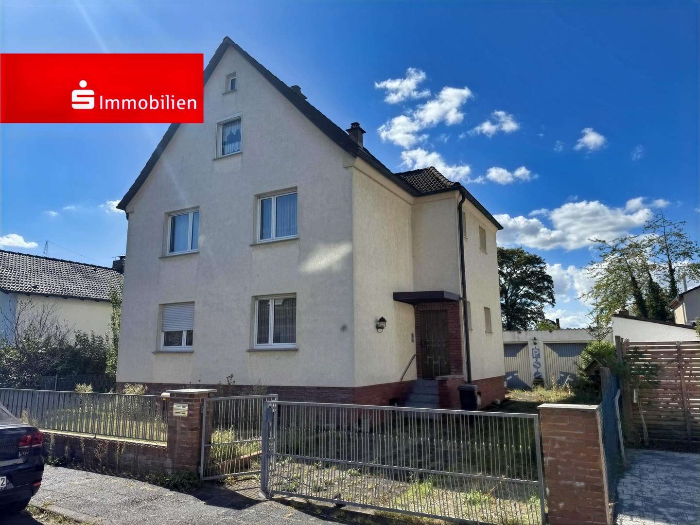 Ansicht Straßenseite Ansicht Straßenseite - Zweifamilienhaus in 63538 Großkrotzenburg mit 195m² kaufen