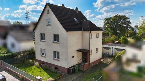 Gesamtansicht Gesamtansicht - Zweifamilienhaus in 63538 Großkrotzenburg mit 195m² kaufen