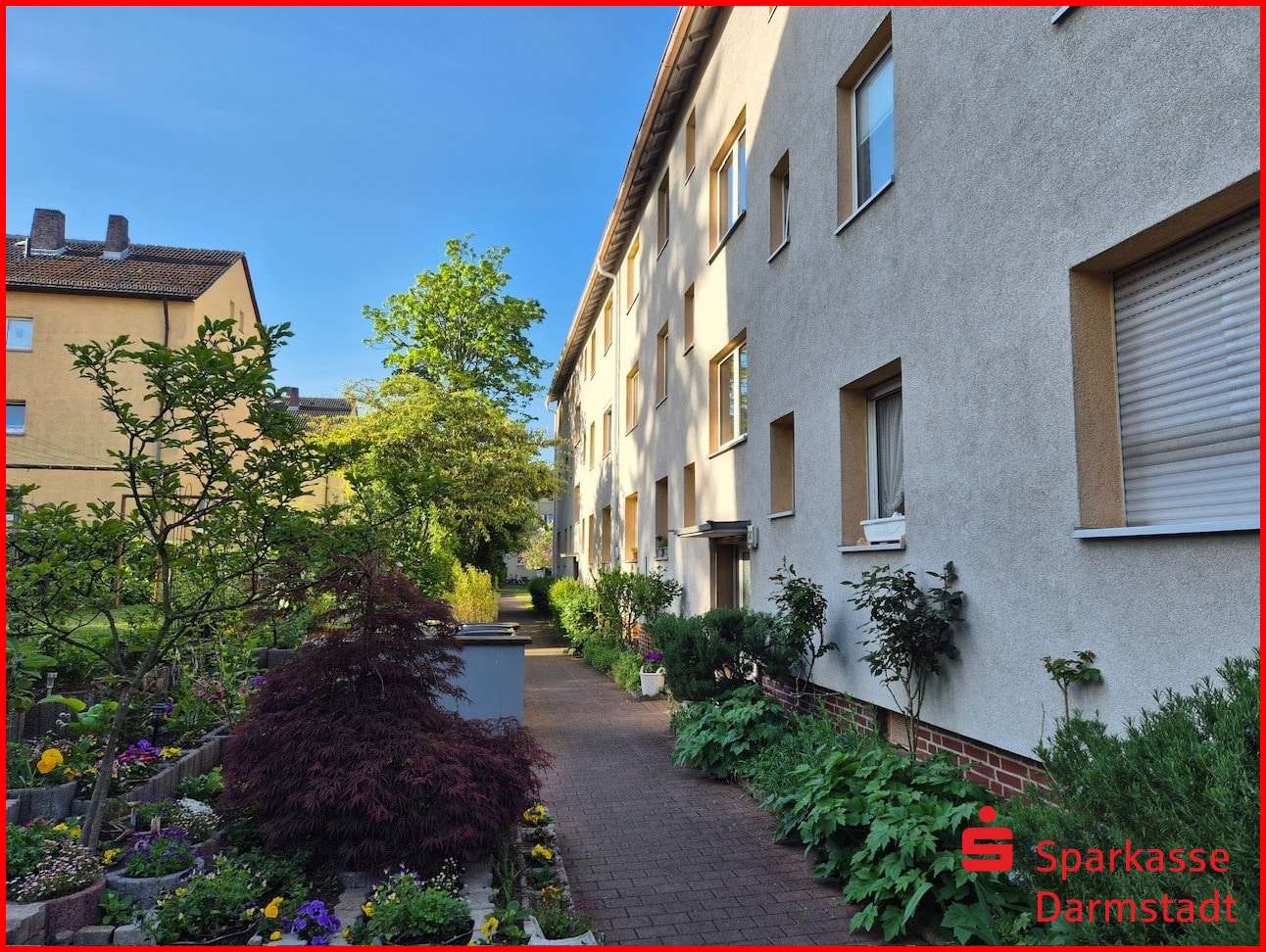 Hausansicht - Etagenwohnung in 64295 Darmstadt mit 62m² kaufen