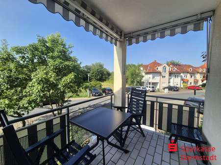 Aussicht Balkon - Etagenwohnung in 64331 Weiterstadt mit 75m² kaufen