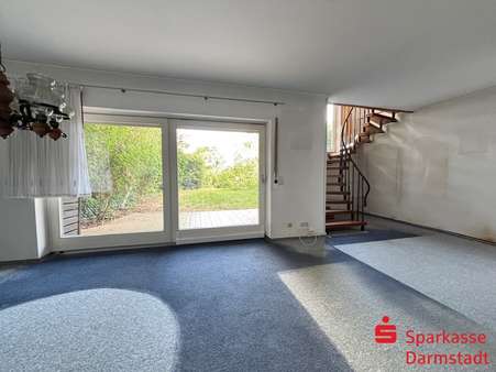 Wohnzimmer - Erdgeschosswohnung in 64342 Seeheim-Jugenheim mit 105m² kaufen
