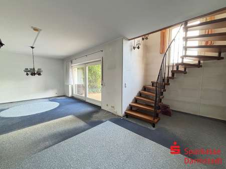 Wohnzimmer - Erdgeschosswohnung in 64342 Seeheim-Jugenheim mit 105m² kaufen