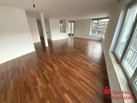 Wohnzimmer - Etagenwohnung in 64287 Darmstadt mit 128m² kaufen