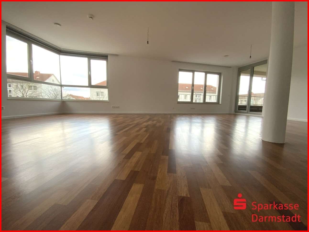 Wohnzimmer - Etagenwohnung in 64287 Darmstadt mit 128m² kaufen