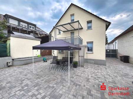 Gartenansicht - Einfamilienhaus in 64297 Darmstadt mit 101m² kaufen