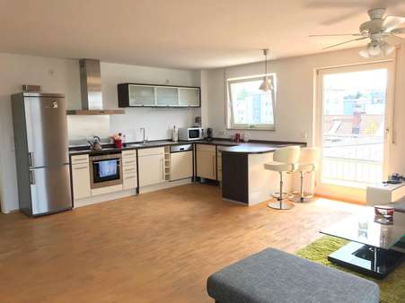 Wohn-Essbereich-Küche Wohn-Essbereich-Küche - Dachgeschosswohnung in 64285 Darmstadt mit 85m² kaufen