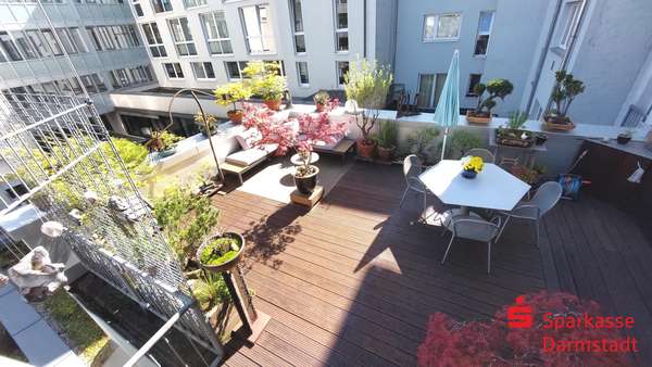 Dachterrasse Dachterrasse - Etagenwohnung in 64283 Darmstadt mit 121m² kaufen