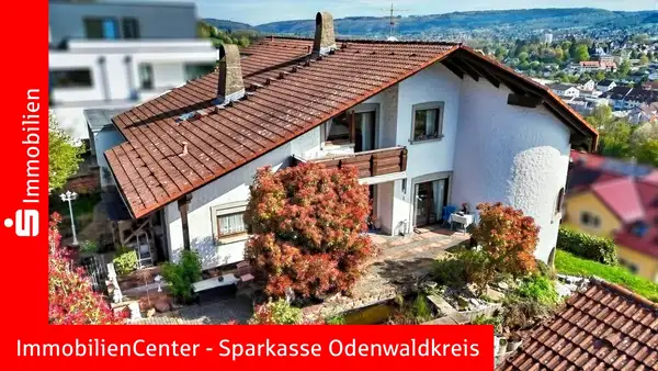 Über den Dächern von Erbach im Odenwald......