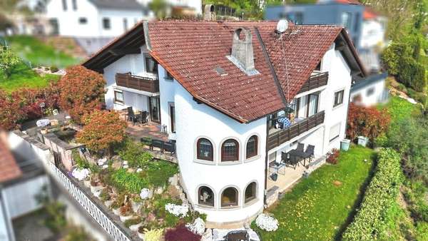 Ansicht Südseite - Einfamilienhaus in 64711 Erbach mit 300m² kaufen