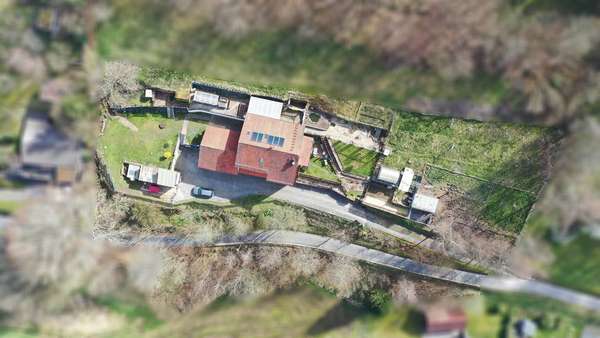 Luftbild - Zweifamilienhaus in 64711 Erbach mit 357m² kaufen