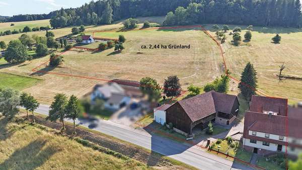 Hof mit Grünland - Bauernhaus in 64756 Mossautal mit 146m² kaufen