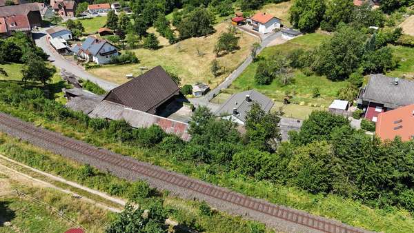 Rückseite Rückseite - Bauernhaus in 64711 Erbach mit 215m² kaufen