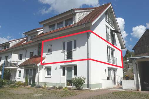 Hausansicht - Etagenwohnung in 64739 Höchst mit 61m² kaufen