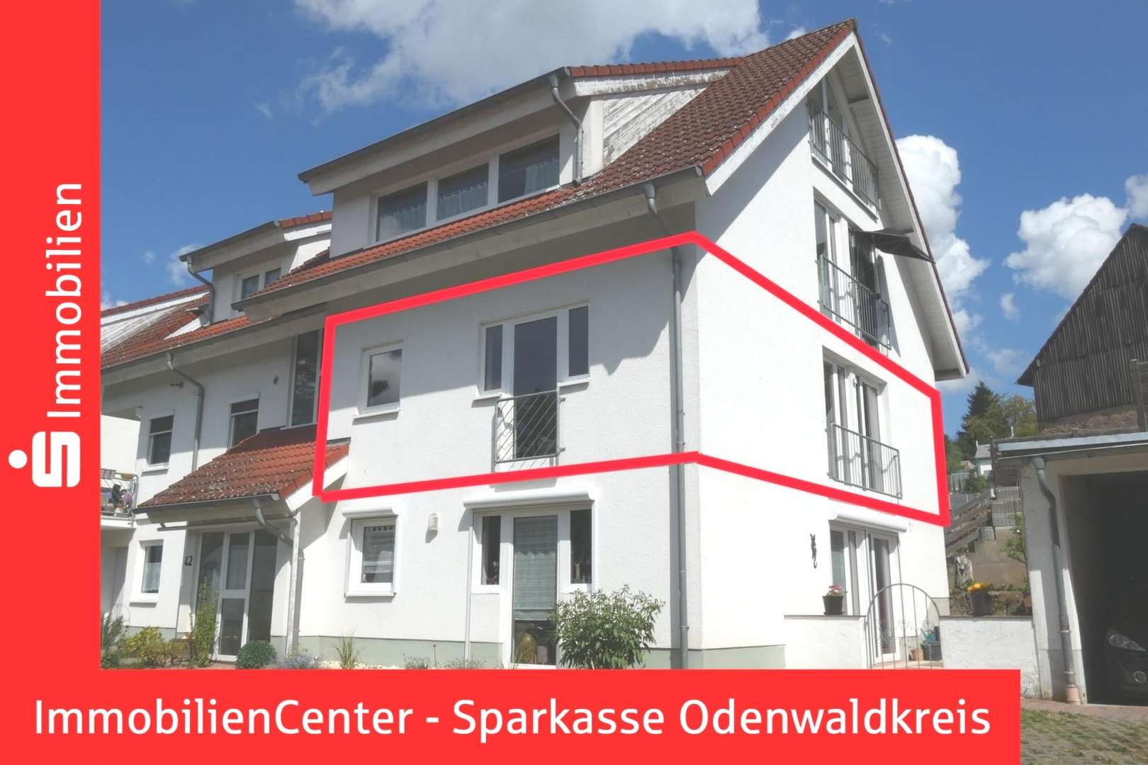 Hausansicht - Etagenwohnung in 64739 Höchst mit 61m² kaufen