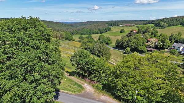 Ausblick über das Tal - Zweifamilienhaus in 64711 Erbach mit 227m² kaufen