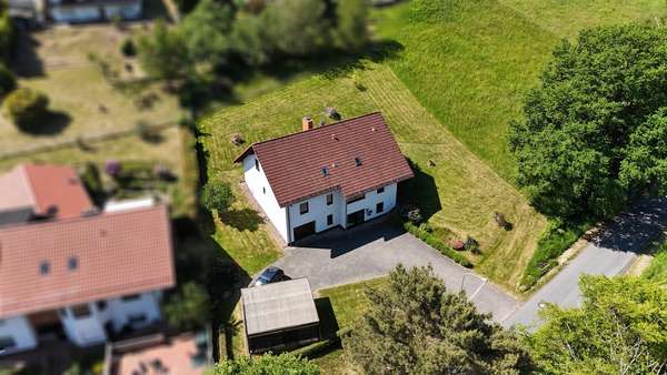 Luftbild - Zweifamilienhaus in 64711 Erbach mit 227m² kaufen