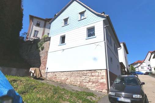 Giebelansicht  - Einfamilienhaus in 64760 Oberzent mit 92m² kaufen
