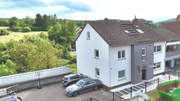 Ansicht Straßenseite Ansicht Straßenseite - Zweifamilienhaus in 64732 Bad König mit 250m² kaufen