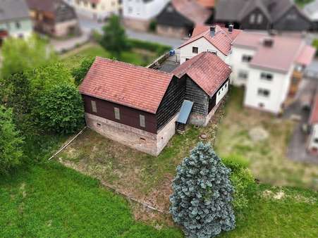 Rückansicht Rückansicht - Bauernhaus in 64720 Michelstadt mit 135m² kaufen