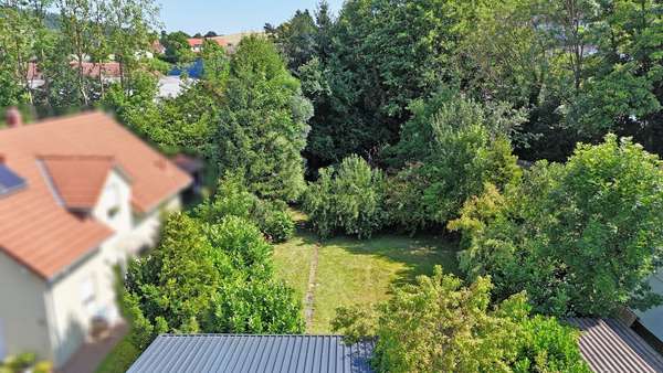 Blick auf den Garten Blick auf den Garten - Einfamilienhaus in 64385 Reichelsheim mit 107m² kaufen