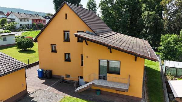 Ansicht Rückseite Ansicht Rückseite - Einfamilienhaus in 64720 Michelstadt mit 142m² kaufen