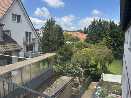 Ausblick vom Wohnzimmer - Etagenwohnung in 64385 Reichelsheim mit 67m² kaufen