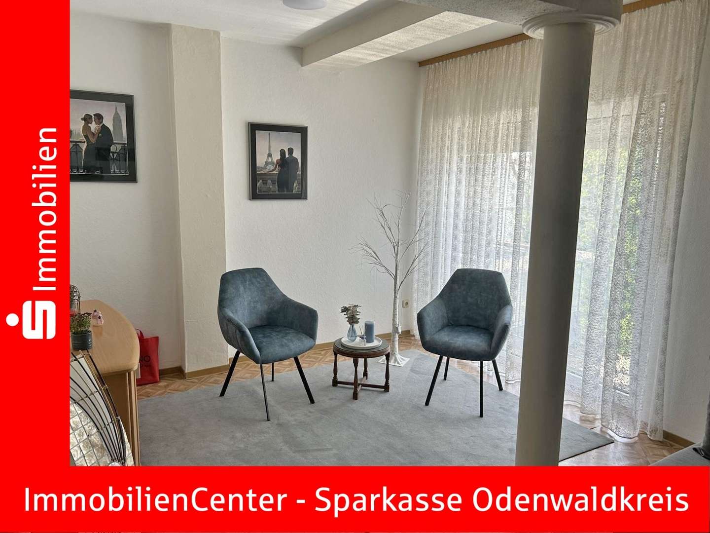 Titelbild Wohn- und Esszimmer - Etagenwohnung in 64385 Reichelsheim mit 67m² kaufen