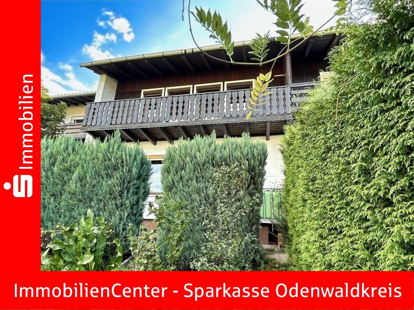 Ansicht vom Garten (West) Ansicht vom Garten (West) - Reihenmittelhaus in 64711 Erbach mit 108m² kaufen