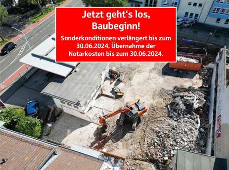 Jetzt gehts los, Baubeginn! - Erdgeschosswohnung in 64287 Darmstadt mit 91m² kaufen