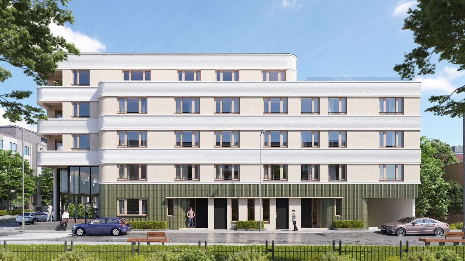 Teichhaus Carree Darmstadt Sod - Erdgeschosswohnung in 64287 Darmstadt mit 91m² günstig kaufen