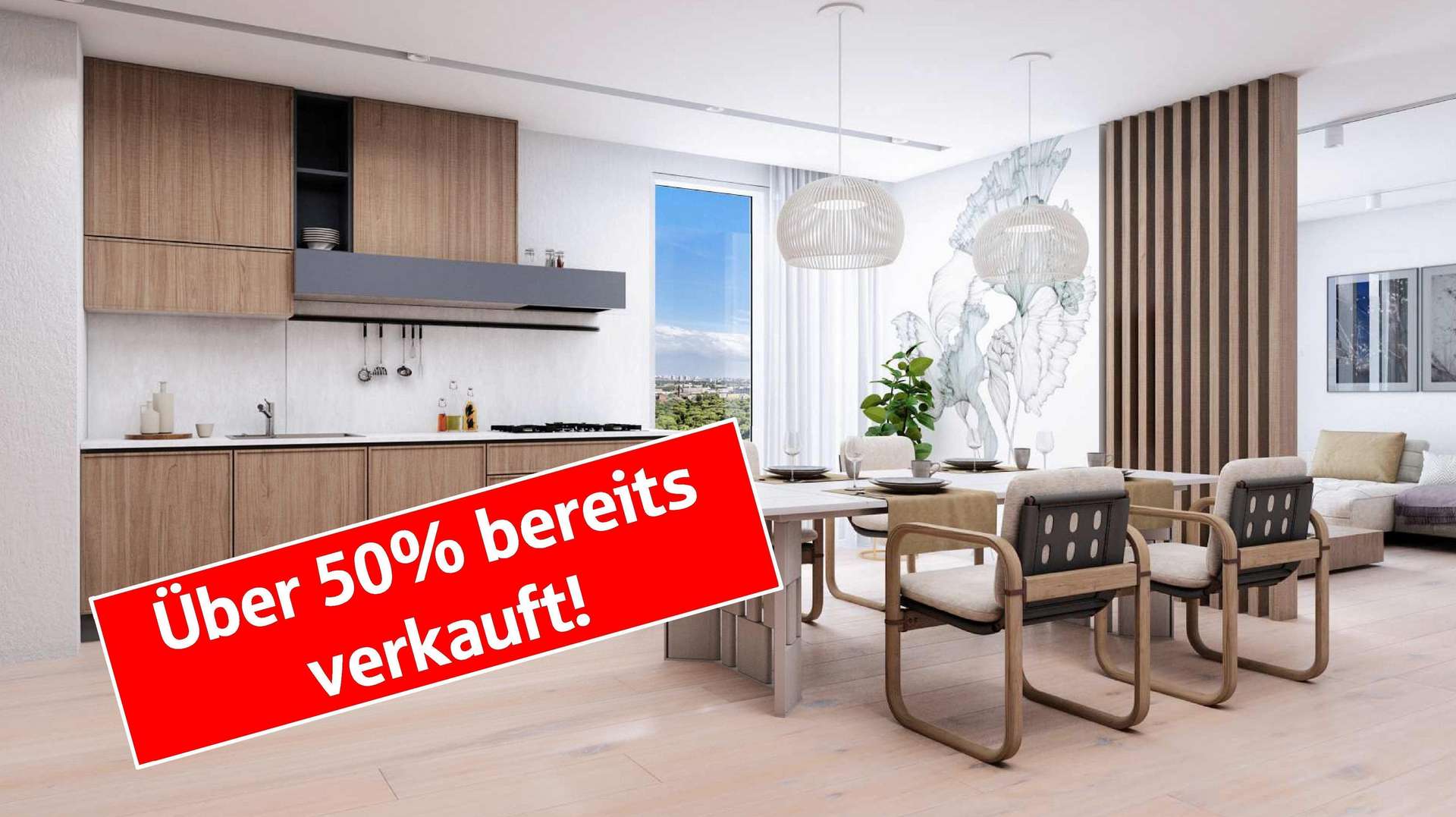 Teichhaus Carrée - Etagenwohnung in 64287 Darmstadt mit 69m² kaufen