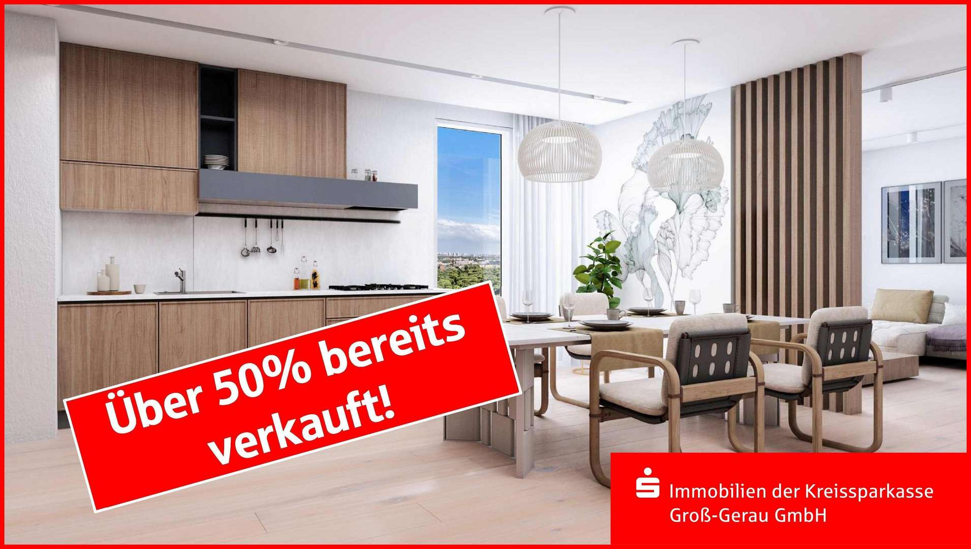 Teichhaus Carrée - Dachgeschosswohnung in 64287 Darmstadt mit 61m² kaufen