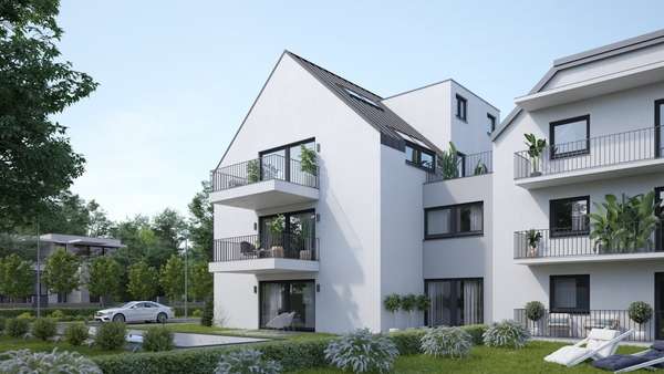 Außenansicht 1 - Etagenwohnung in 65451 Kelsterbach mit 99m² kaufen