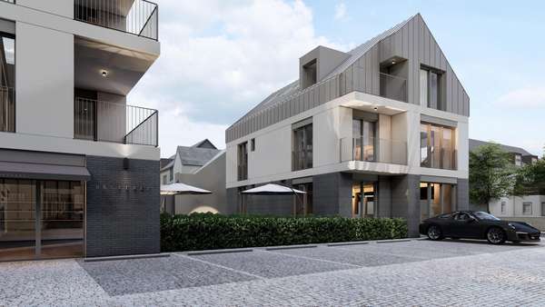 Außenansicht - Dachgeschosswohnung in 65795 Hattersheim mit 132m² kaufen