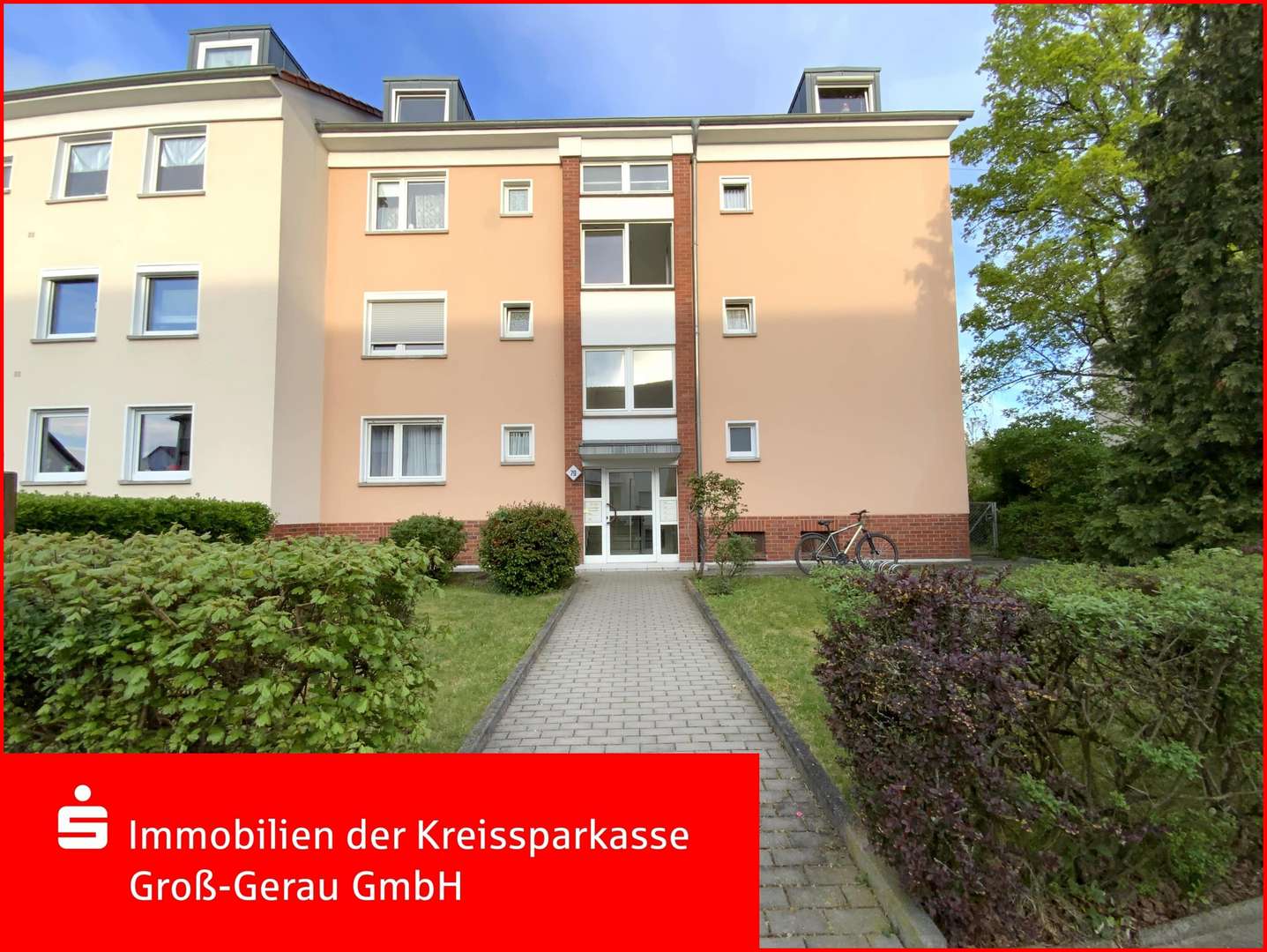 Außenansicht Außenansicht - Etagenwohnung in 64546 Mörfelden-Walldorf mit 51m² kaufen