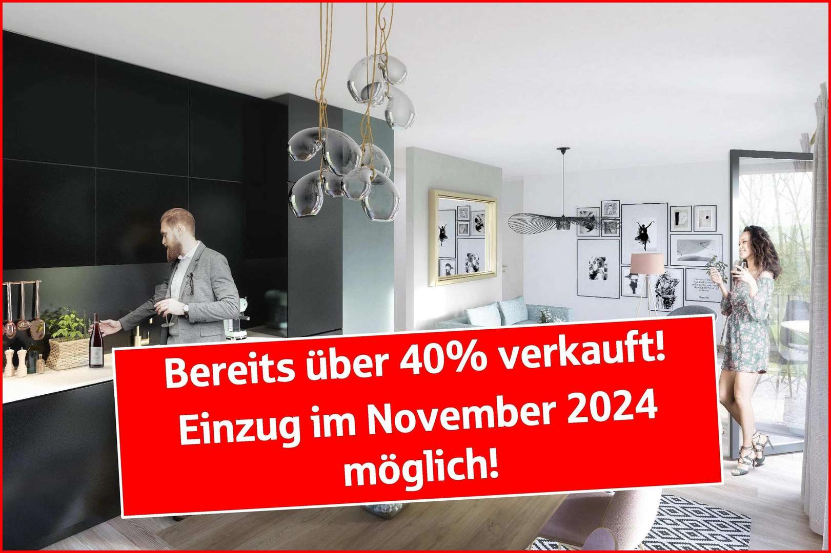 Über 40% bereits verkauft! - Erdgeschosswohnung in 63067 Offenbach mit 97m² kaufen