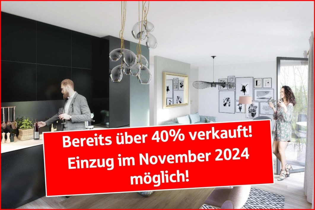 Über 40% bereits verkauft! - Etagenwohnung in 63067 Offenbach mit 80m² kaufen