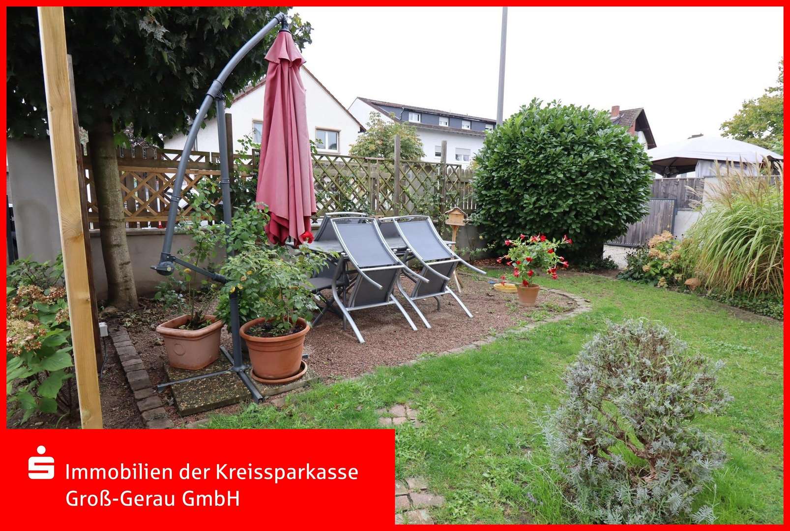 Garten (Haus 1) - Zweifamilienhaus in 64569 Nauheim mit 307m² kaufen