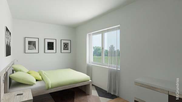 Schlafzimmer Schlafzimmer - Erdgeschosswohnung in 65428 Rüsselsheim mit 97m² kaufen