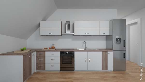 Küche Küche - Dachgeschosswohnung in 65428 Rüsselsheim mit 84m² kaufen