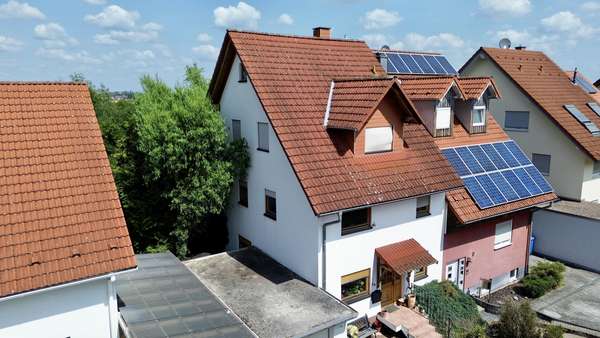 Straßenansicht 1 - Doppelhaushälfte in 64354 Reinheim mit 151m² kaufen