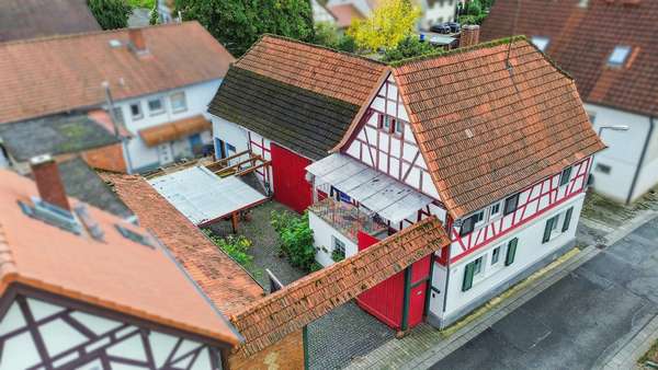 Straßenansicht - Einfamilienhaus in 64823 Groß-Umstadt mit 103m² kaufen