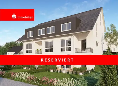 Neubau Reihenendhaus mit zusätzlichem Garten in Klein-Zimmern
