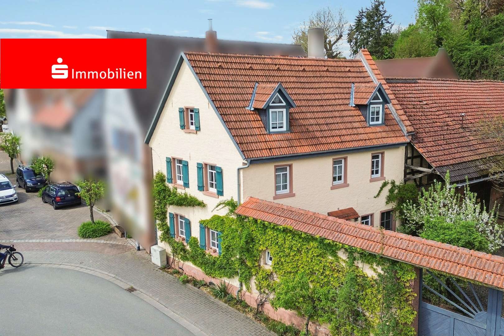 Straßenansicht (Luftbild) - Einfamilienhaus in 64853 Otzberg mit 129m² kaufen