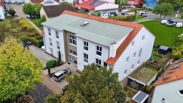 Straßenansicht (Luftbild) - Penthouse-Wohnung in 64823 Groß-Umstadt mit 133m² kaufen