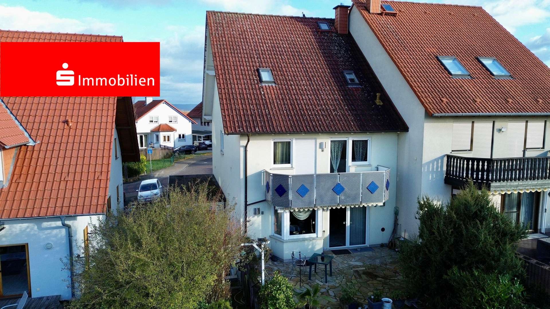 Gartenansicht - Doppelhaushälfte in 64354 Reinheim mit 200m² kaufen