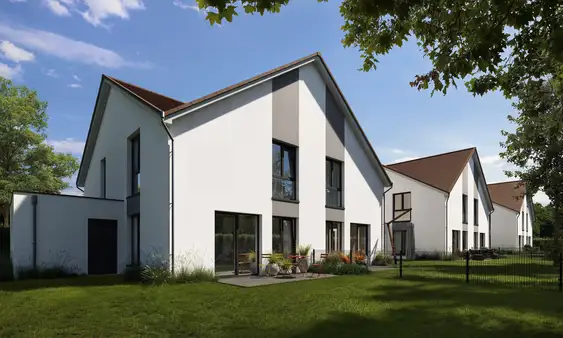 Neubau-Doppelhaushälfte in Groß-Zimmern