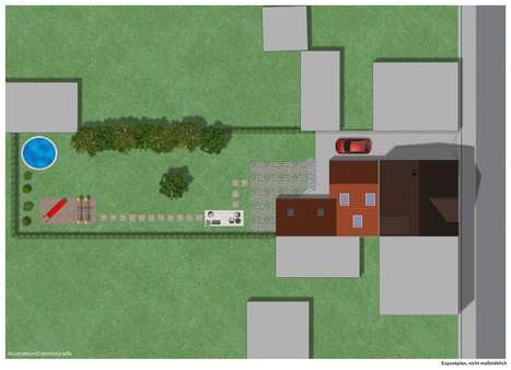 Lageplan - Doppelhaushälfte in 64846 Groß-Zimmern mit 147m² kaufen